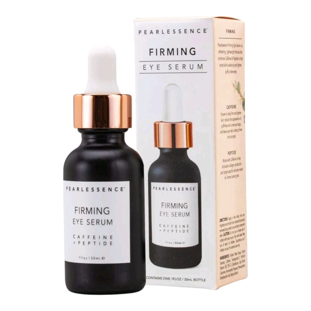 Pearlessence Firming Eye Serum Caffeine + Peptide Under-Eye‎ (1 oz, Boxed) NEW